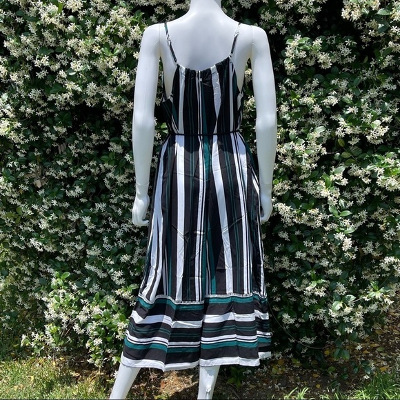 💋NWT Dolce Vita BoHo Jungle Striped Wide Leg Crop Jumpsuit - Picture 9 of 13